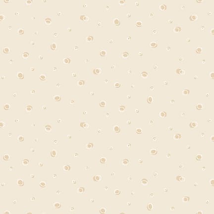 Down Tinsel Lane - 3217-44 - Snowflakes - Cream