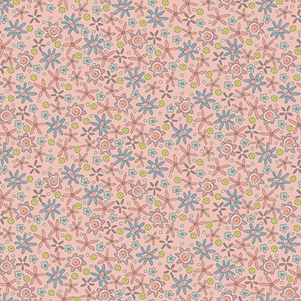 Simply Be - 3323-22 - Flower Field- Pink